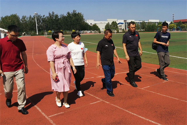 全国卡巴迪运动推广委员会副秘书长王玉斌一行莅临我校考察卡巴迪项目山西高校推广情况