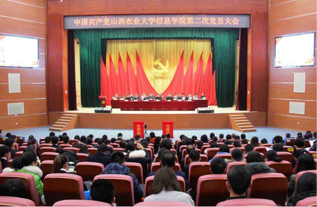 我院第二次党员大会隆重召开