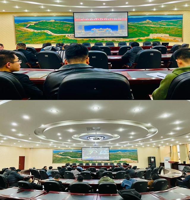 我校组织参加2022届全国普通高校毕业生就业创业工作网络视频会议