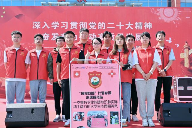 我校师生志愿者助力太谷区哲学社会科学普及宣传周