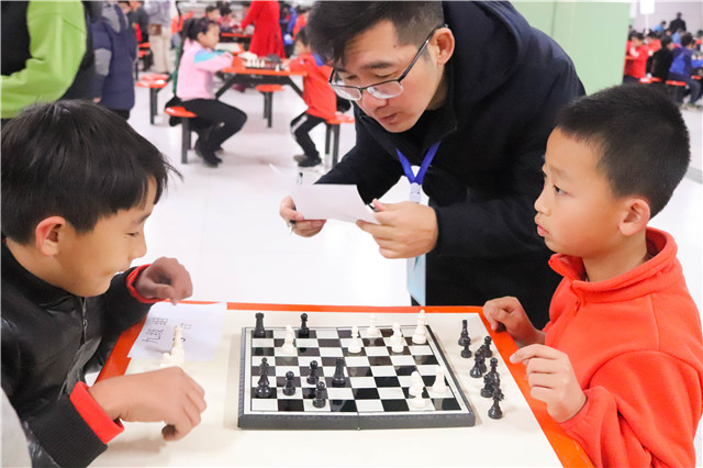 2019年山西省国际象棋冬季棋士等级赛在我校举办
