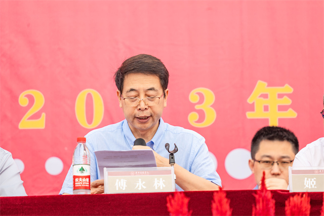 逐梦新征程!我校2023级新生开学典礼暨军训动员大会隆重举行