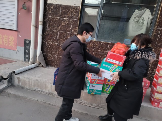 一封来自滞留大威村学子的感谢信