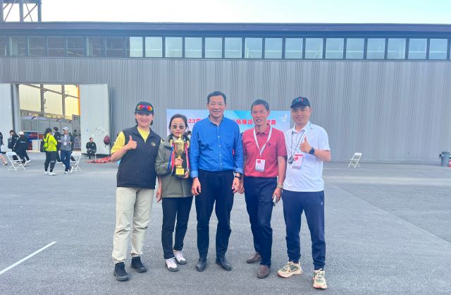 我校户外拓展队夺得全国第一名