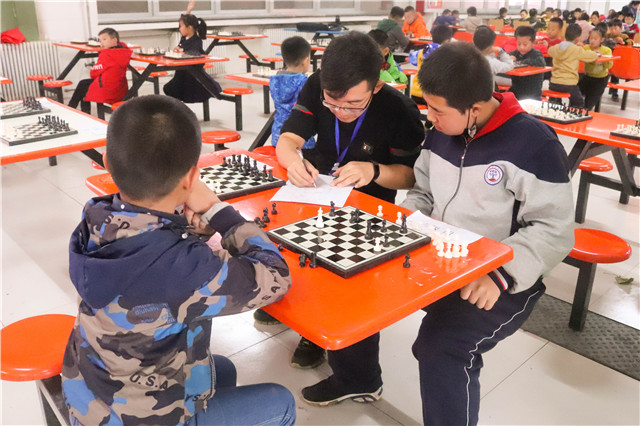 2019年山西省国际象棋冬季棋士等级赛在我校举办