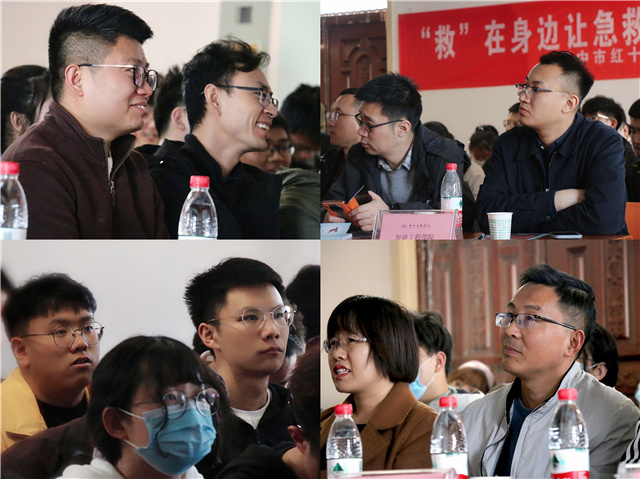 晋中红十字博爱救援队为我校师生开展急救知识培训