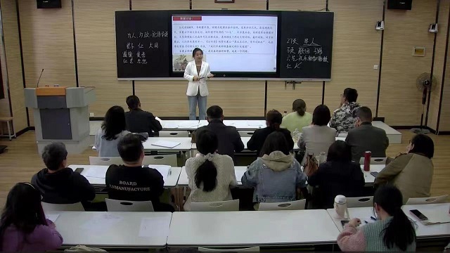 我校开展本学期第四次优秀教师示范课