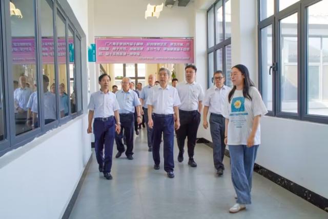 省委教育工委何林有副书记来我校调研党建工作 推动清廉学校建设