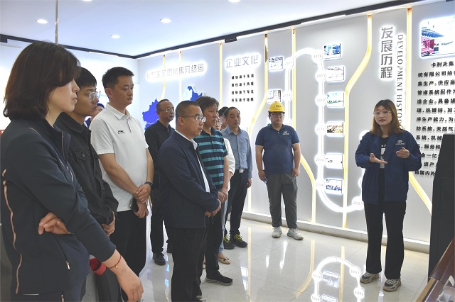 访企拓岗,我校开启校地、校企合作新篇章