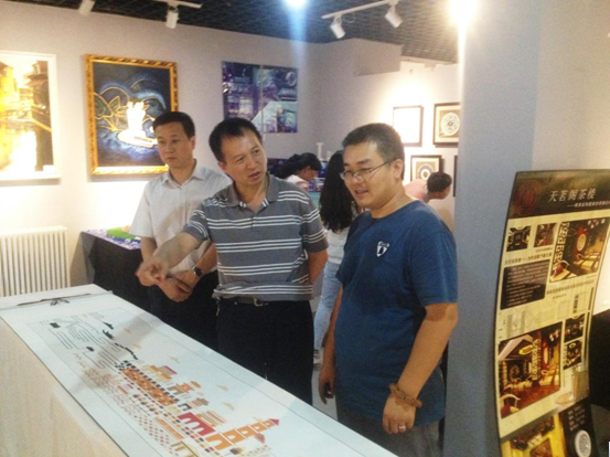 晋中市宣传部副部长丁美科一行调研我院非遗传承保护工作