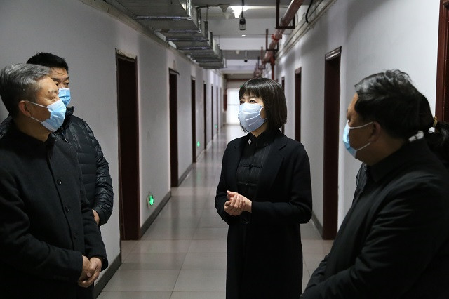 省教育厅疫情防控督导检查组一行莅校指导工作