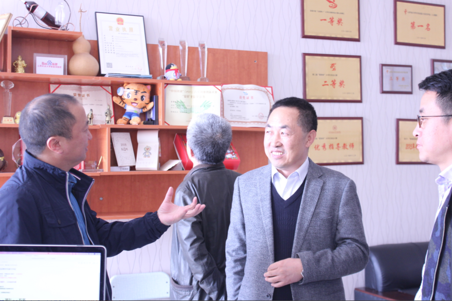 兰州理工大学来我院调研考察