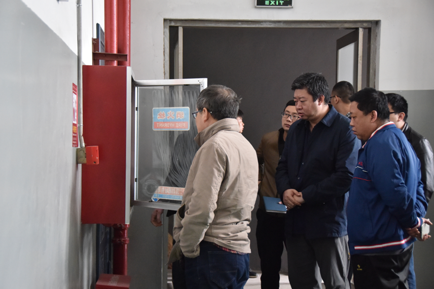 我院领导再次进行春季安全隐患大排查