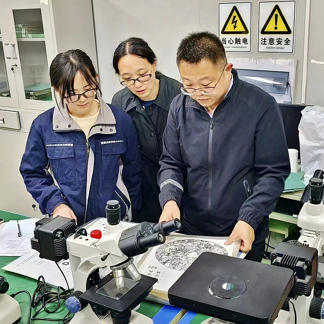 走进金相,我校师生积极备战山西省第八届金相技能大赛