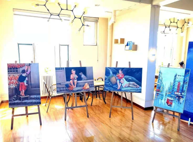 【校友访谈第2期】文艺青年王奕鑫回母校举办专题画展:将热爱坚守到底