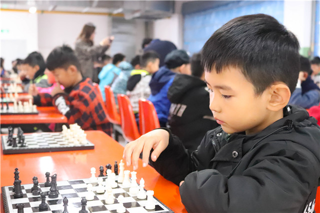2019年山西省国际象棋冬季棋士等级赛在我校举办