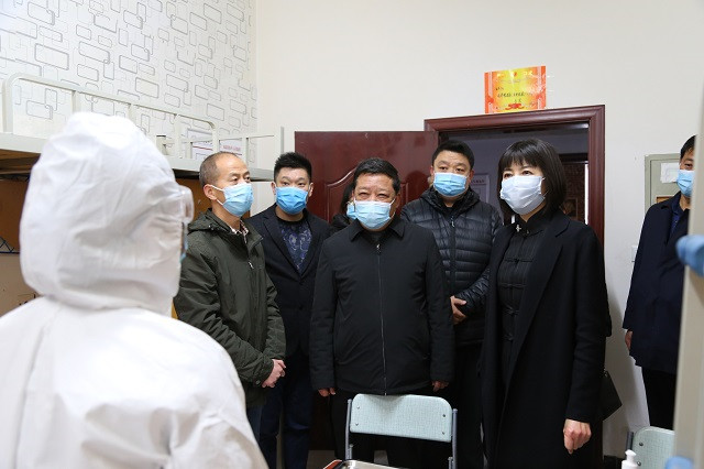 省教育厅疫情防控督导检查组一行莅校指导工作