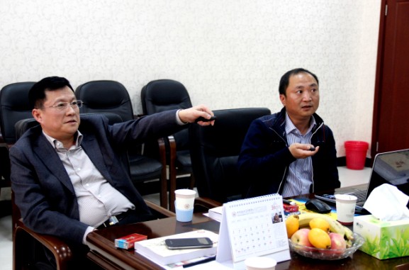 山西省建设银行行长高强一行莅临学院视察指导工作