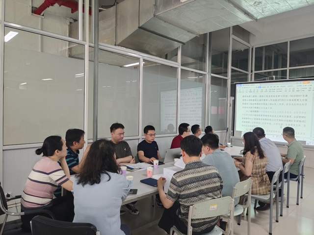 集团常务副总裁王征一行指导我校合格评估“迎评促建”工作