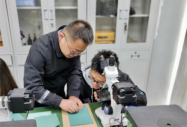 走进金相,我校师生积极备战山西省第八届金相技能大赛