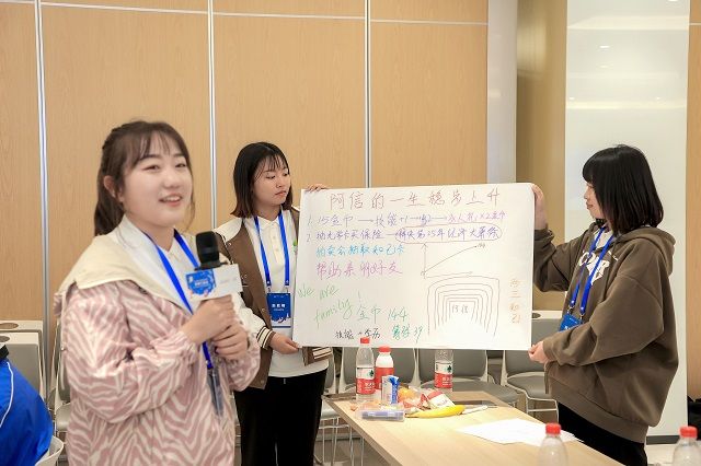 我校师生代表赴北京参与2022公益未来·中西部就业支持项目成果汇报会