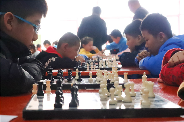 2019年山西省国际象棋冬季棋士等级赛在我校举办