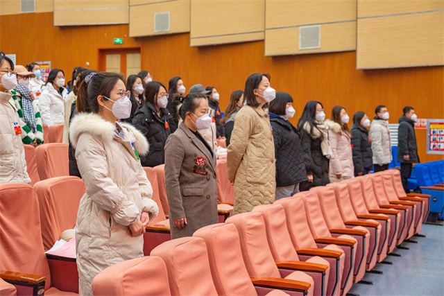 我校妇联成立大会暨第一次妇女代表大会顺利召开