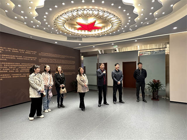 我校与山西安装集团开展合作洽谈并签署校企合作协议