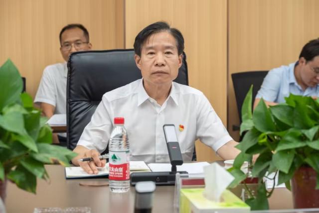 省委教育工委何林有副书记来我校调研党建工作 推动清廉学校建设