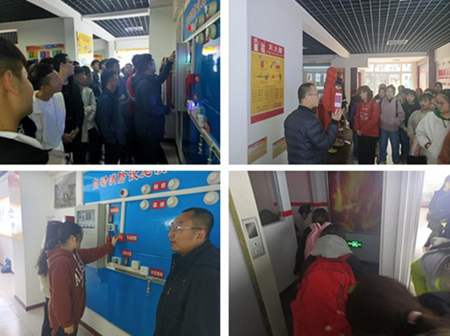 我校保卫处扎实开展消防安全月活动