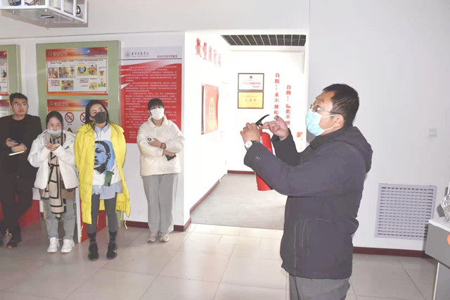 学生处联合保卫处共同开展安全培训 共筑平安校园
