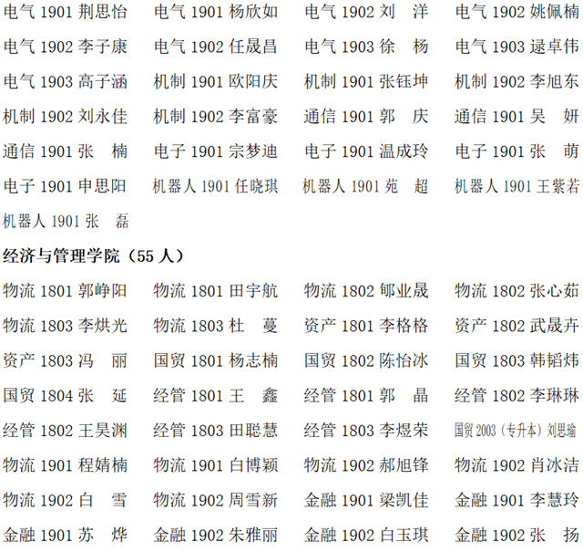 信息学院2021年11月拟组织发展推荐对象公示