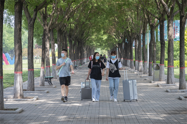 欢迎回家!暖心服务助力我校2022届毕业生顺利返校