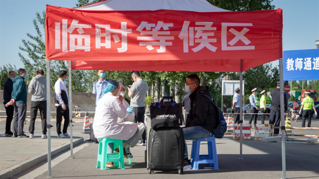我校第二批毕业年级学生顺利返校
