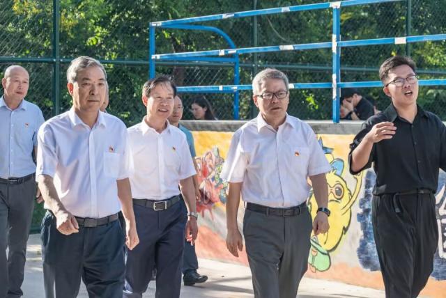 省委教育工委何林有副书记来我校调研党建工作 推动清廉学校建设