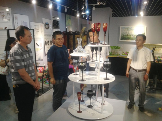 晋中市宣传部副部长丁美科一行调研我院非遗传承保护工作