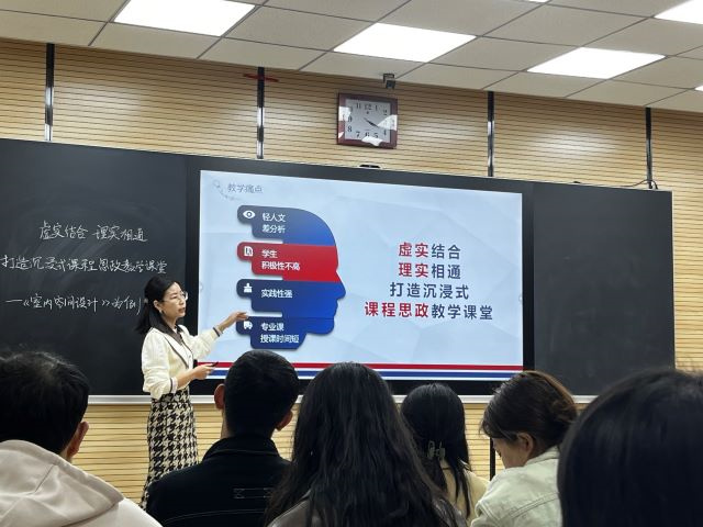 我校开展本学期第五次优秀教师示范课
