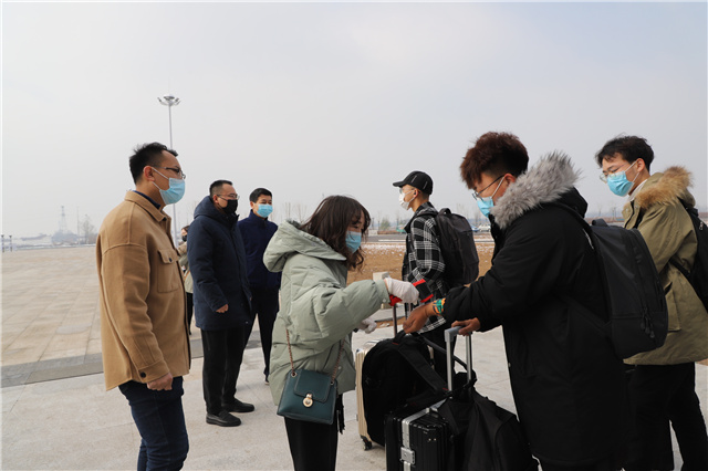 你好,新学期!信院学子安全有序返校
