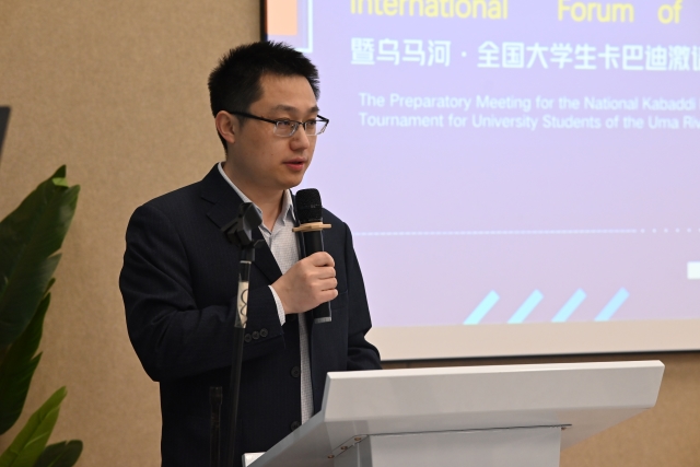 亚卡联秘书长萨瓦尔莅临我校出席卡巴迪运动国际论坛