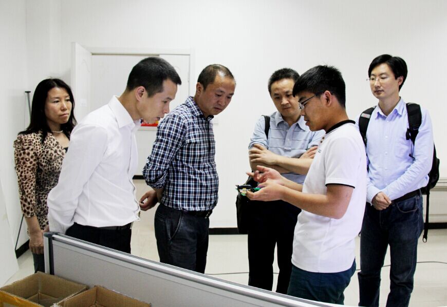 北京爱因生教育集团董事长一行来我院参观交流