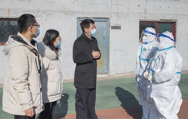我校第二轮全员核酸检测工作顺利开展