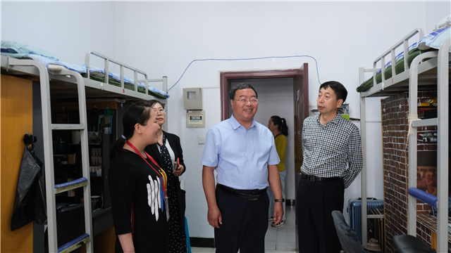 我校迎接山西省高校后勤安全管理工作检查